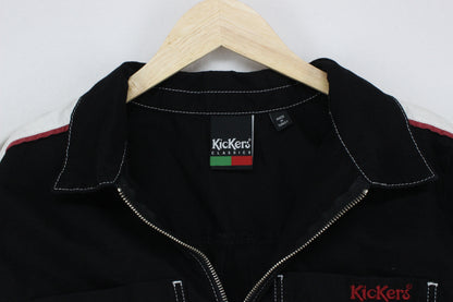 Womens 1/4 Zip Jacket Long Sleeve Cropped