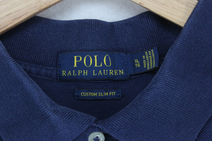 Mens Polo Shirt Custom Slim Fit Short Sleeve