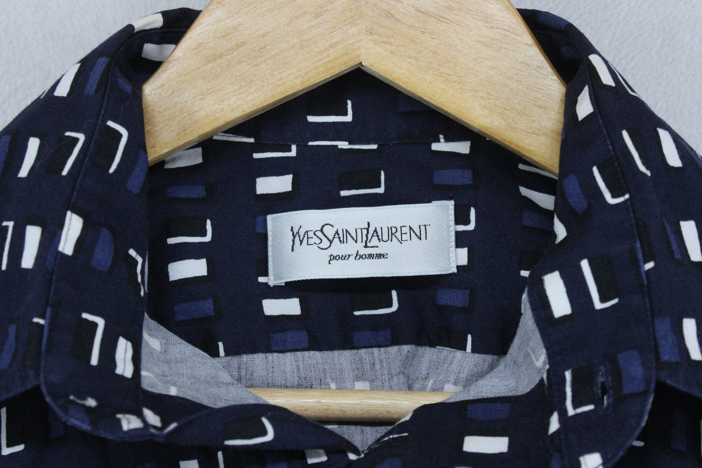 Mens Patterned Shirt Long Sleeve