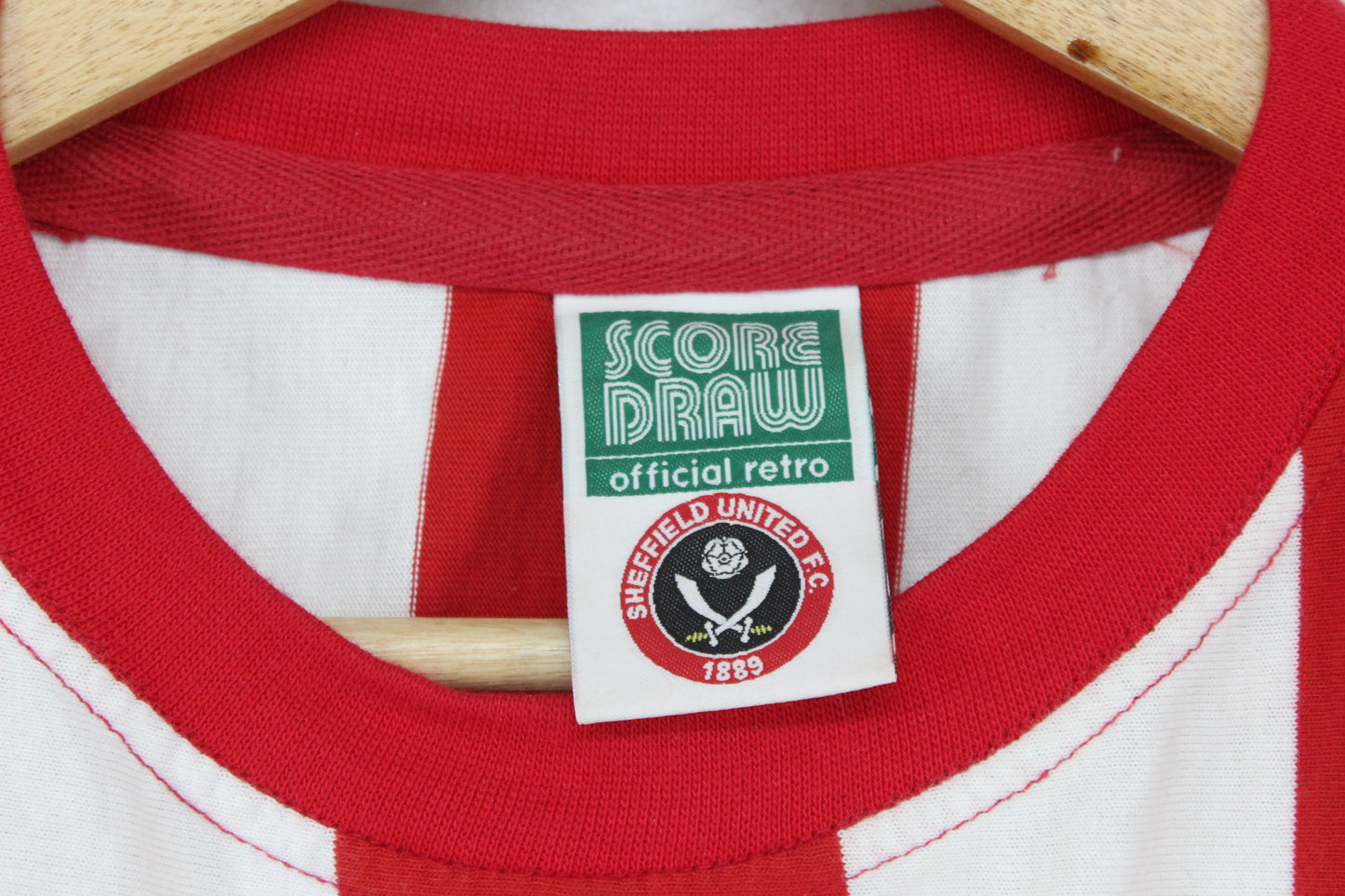 Mens Sheffield United Football Shirt Remake 60S Retro
