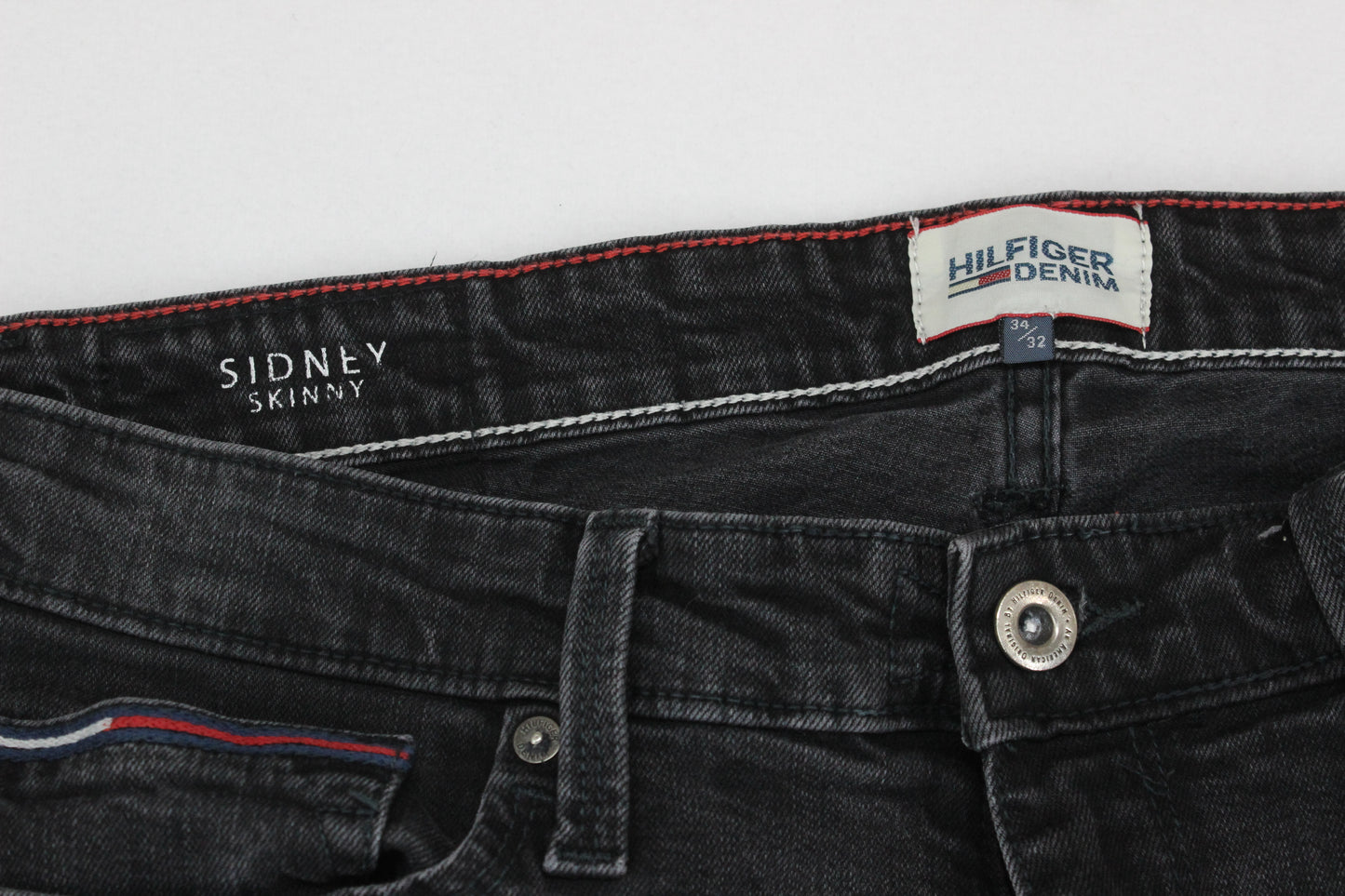 Mens Sidney Jeans Skinny Denim Stretch
