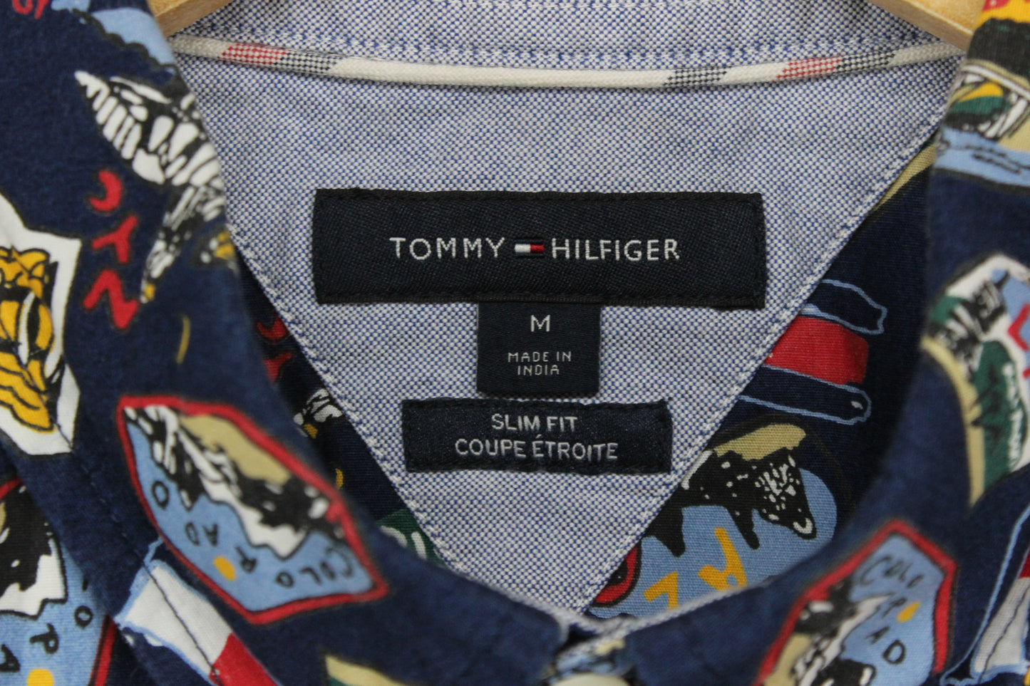 Mens Shirt Slim Fit Short Sleeve Patterned