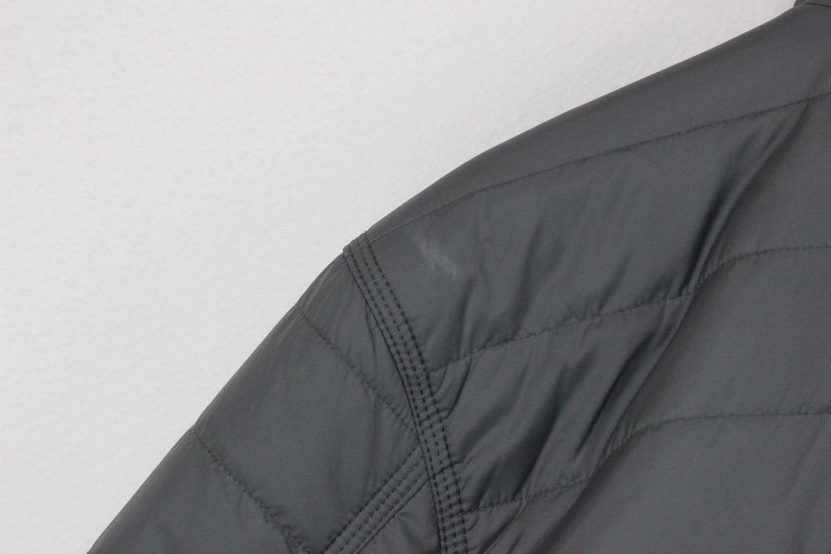 Mens Quilted Jacket Workwear Insulated Outdoor