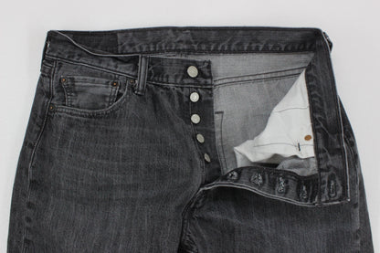 Mens 501 Jeans Classic Fit Denim Straight