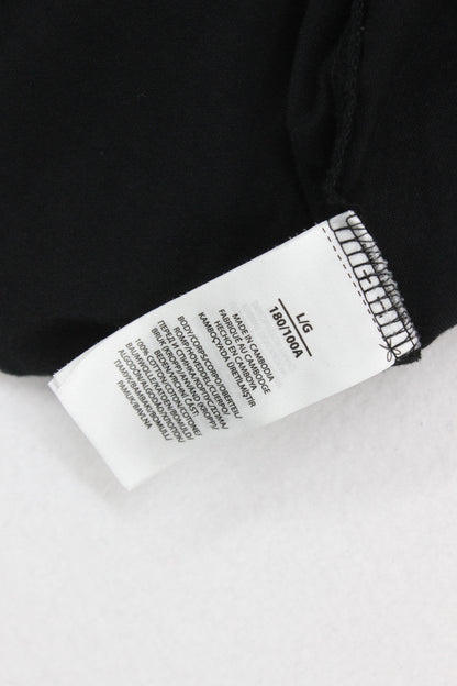 Mens T-Shirt Long Sleeve Crew Neck