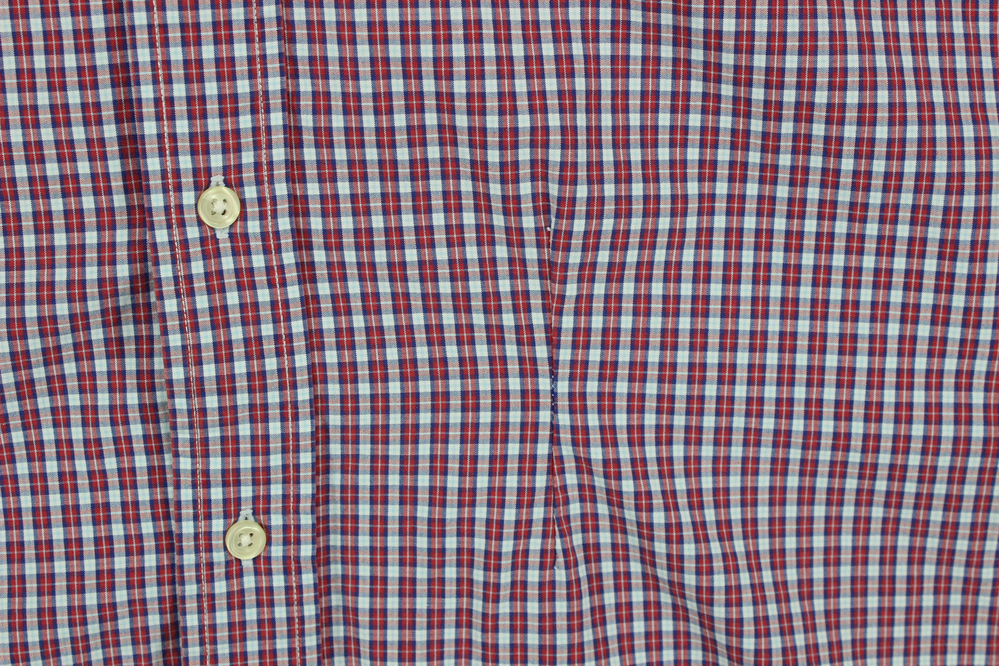 Mens Plaid Shirt Short Sleeve Button Up