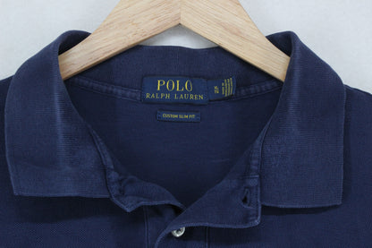 Mens Polo Shirt Custom Slim Fit Short Sleeve