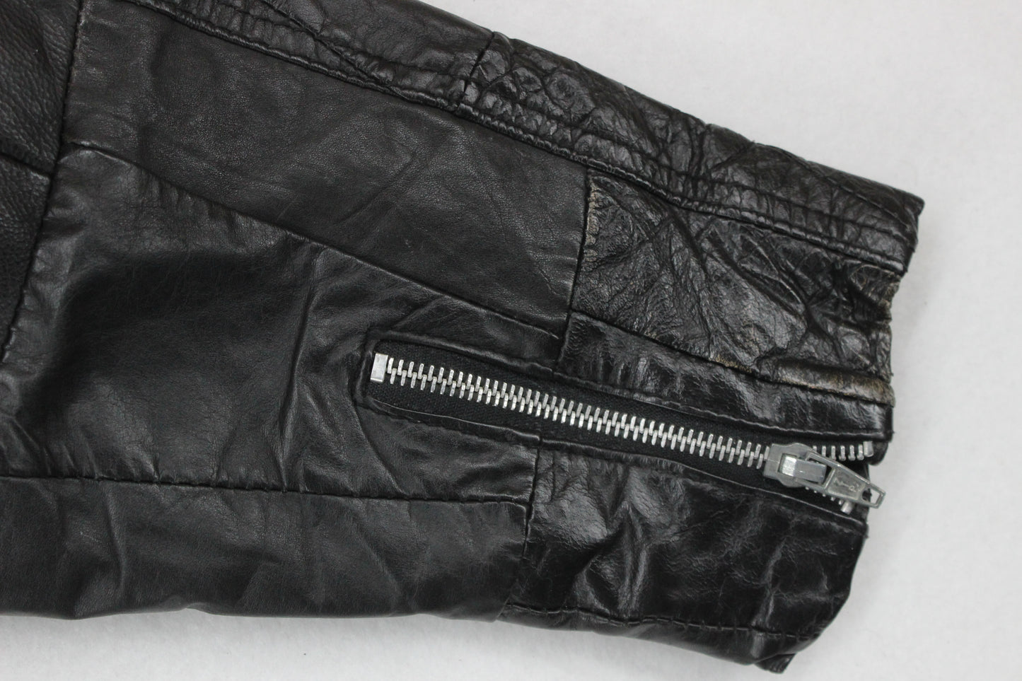 Womens Leather Jacket Biker Motorcycle