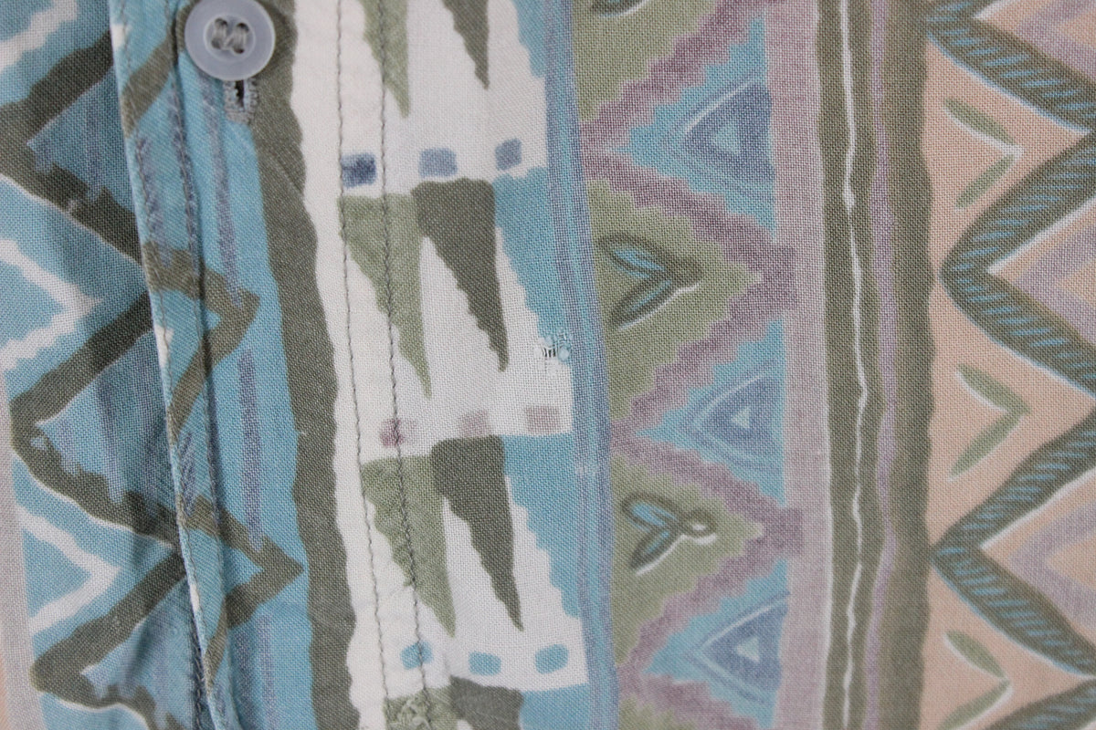 Mens Viscose Patterned Shirt Short Sleeve