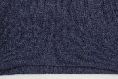 Mens Jumper Crew Neck Stripe Logo
