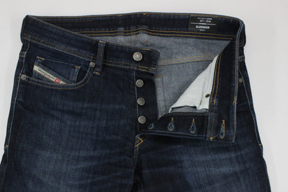 Mens Sleenker Jeans Slim Skinny Denim Stretch