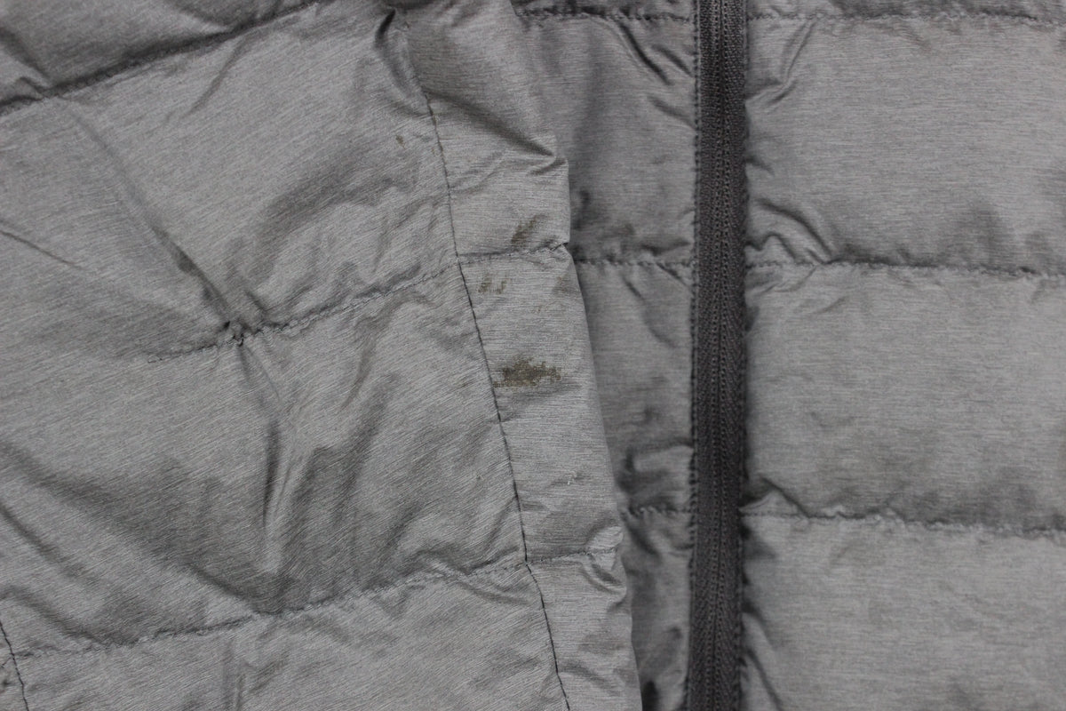 Mens Quilted Jacket Full Zip Padded Lightweight