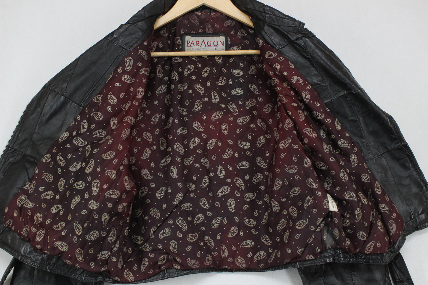 Womens Leather Jacket Biker Motorcycle