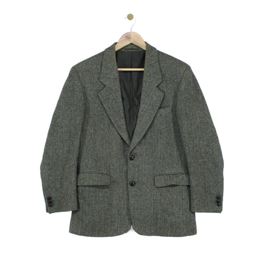 Mens Harris Tweed Blazer  Classic Formal Tailored