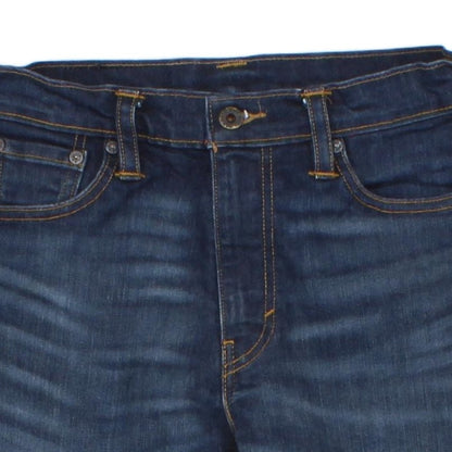 Mens Shorts Denim Raw Hem Cut Offs
