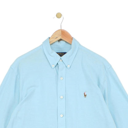 Mens Knit Shirt Button Up Long Sleeve Cotton