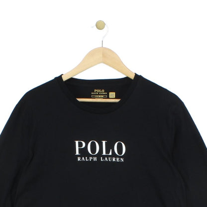 Mens T-Shirt Long Sleeve Crew Neck