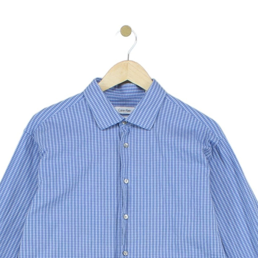 Mens Striped Shirt Regular Fit Cufflink