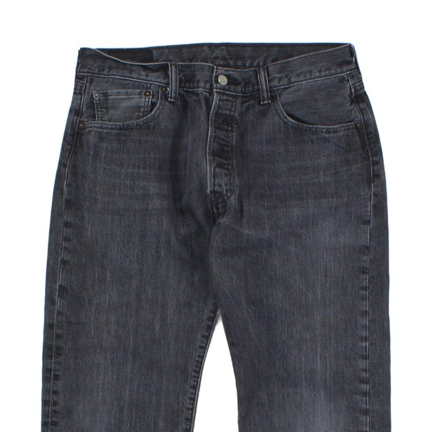 Mens 501 Jeans Classic Fit Denim Straight