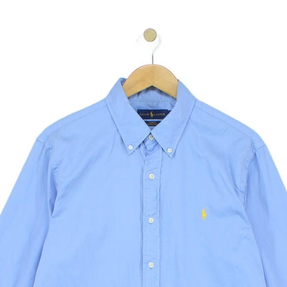 Mens Shirt Button Up Long Sleeve Slim Fit