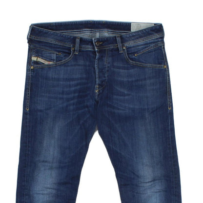 Mens Belther Jeans Slim Tapered Denim