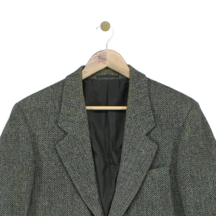 Mens Harris Tweed Blazer  Classic Formal Tailored