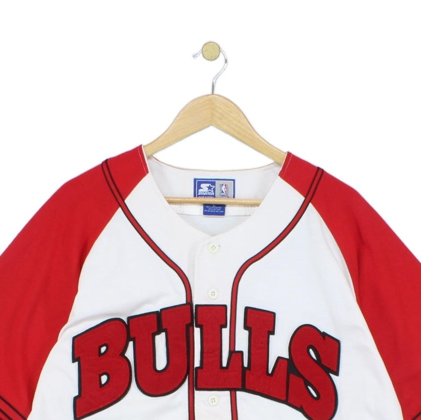 Mens Chicago Bulls Baseball T Shirt Nba Basketball