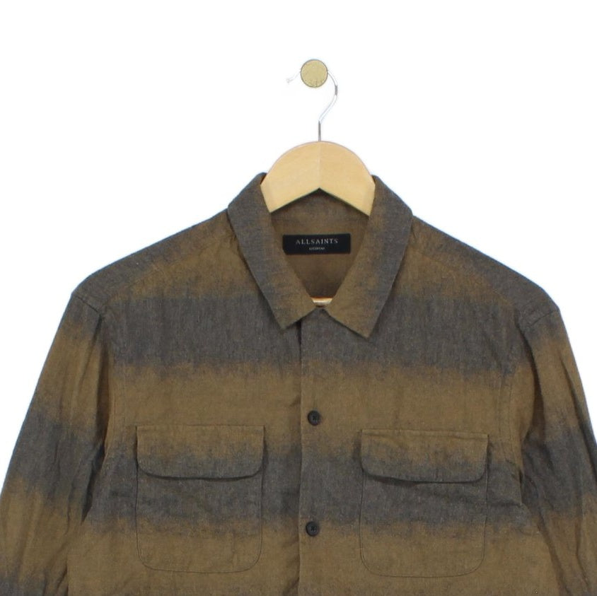 Mens Striped Shirt Long Sleeve