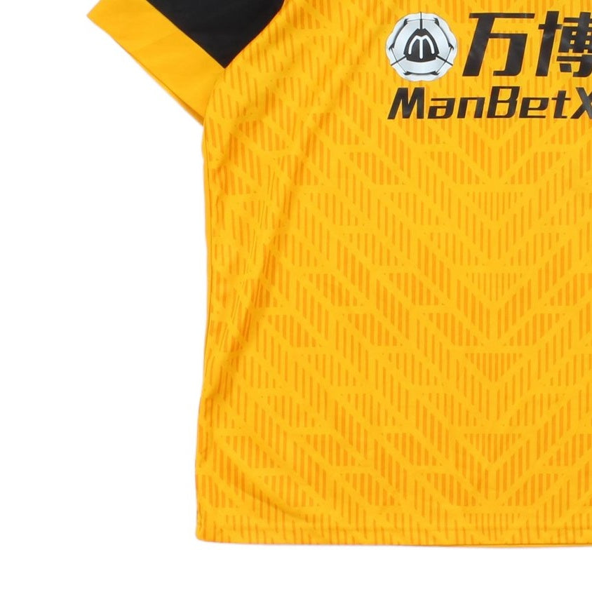 Mens Wolves 2020-21 Football Shirt Away Jersey #37 Adama