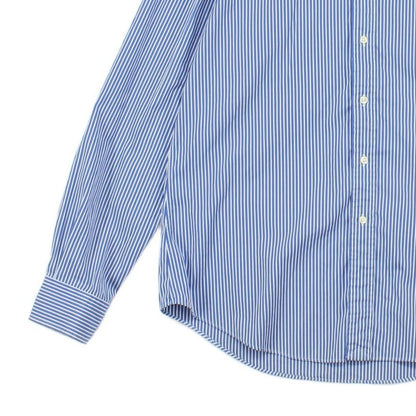 Mens Striped Shirt Custom Fit Button Up