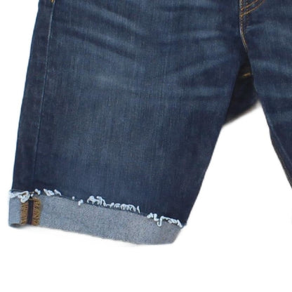 Mens Shorts Denim Raw Hem Cut Offs