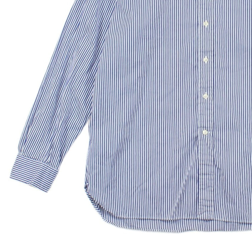 Mens Striped Shirt Classic Button Down