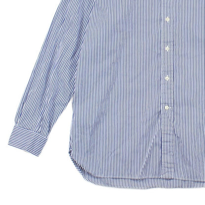 Mens Striped Shirt Classic Button Down
