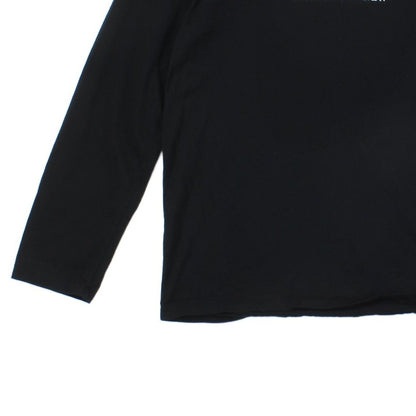 Mens T-Shirt Long Sleeve Crew Neck
