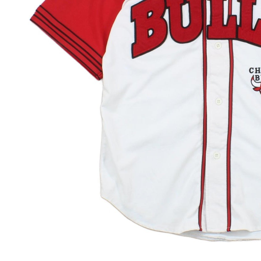 Mens Chicago Bulls Baseball T Shirt Nba Basketball