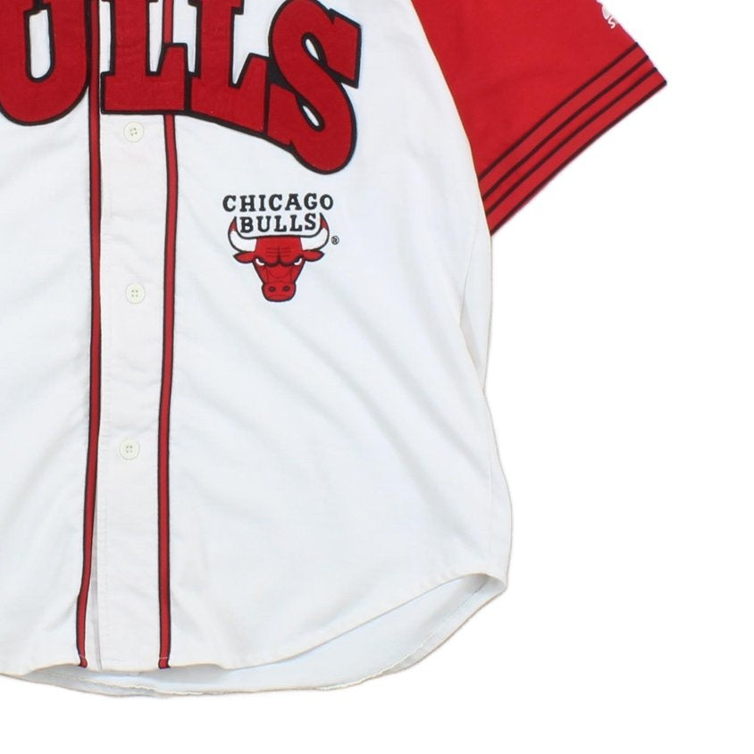 Mens Chicago Bulls Baseball T Shirt Nba Basketball