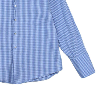 Mens Striped Shirt Regular Fit Cufflink