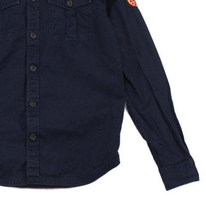 Mens Military Shirt Outdoor Patches