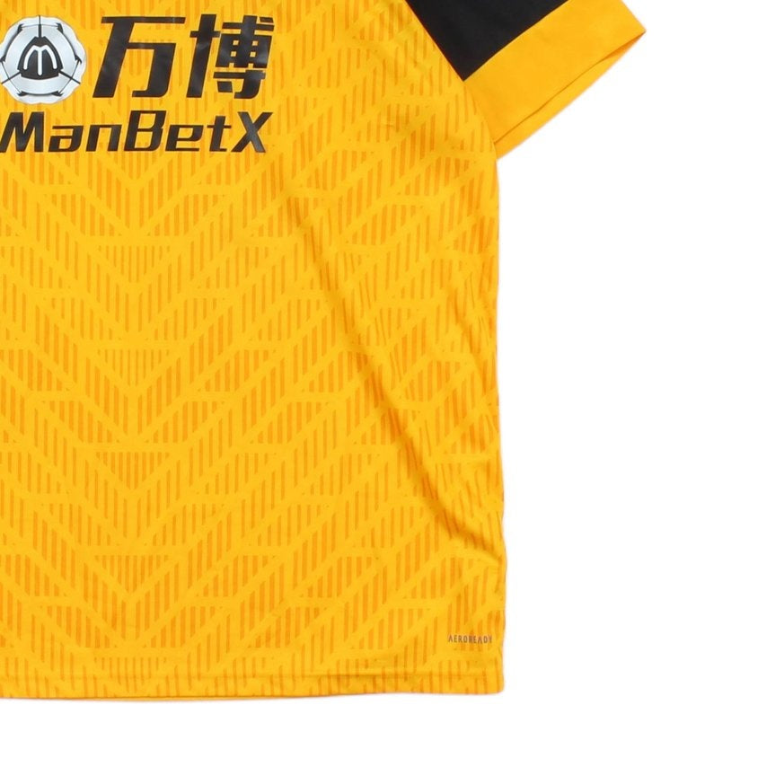 Mens Wolves 2020-21 Football Shirt Away Jersey #37 Adama