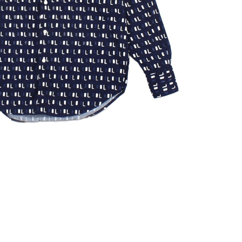 Mens Patterned Shirt Long Sleeve