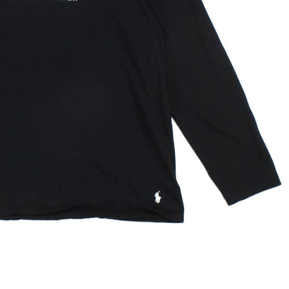 Mens T-Shirt Long Sleeve Crew Neck