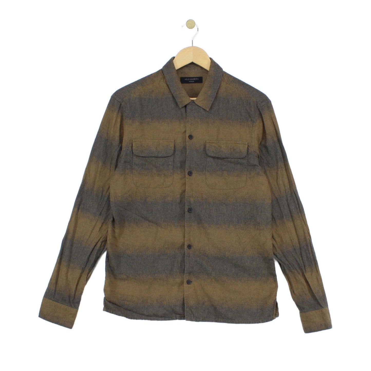 Mens Striped Shirt Long Sleeve