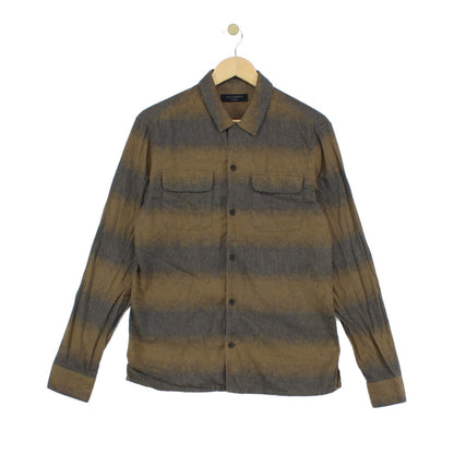 Mens Striped Shirt Long Sleeve