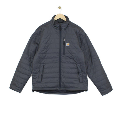 Mens Quilted Jacket Workwear Insulated Outdoor