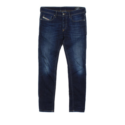 Mens Sleenker Jeans Slim Skinny Denim Stretch