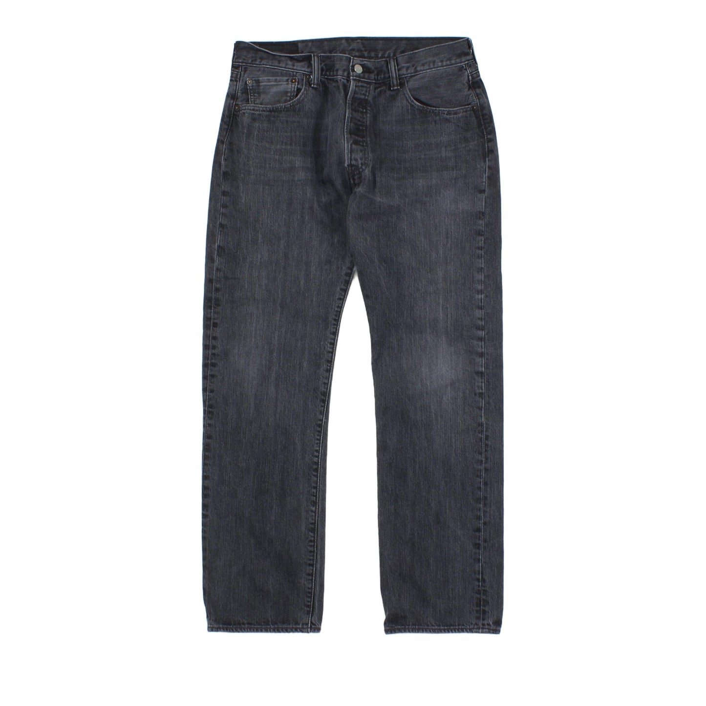 Mens 501 Jeans Classic Fit Denim Straight