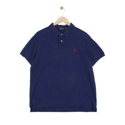 Mens Polo Shirt Custom Slim Fit Short Sleeve