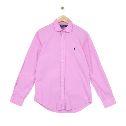Mens Shirt Slim Fit Button Up Long Sleeve Classic