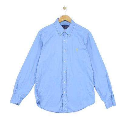 Mens Shirt Button Up Long Sleeve Slim Fit