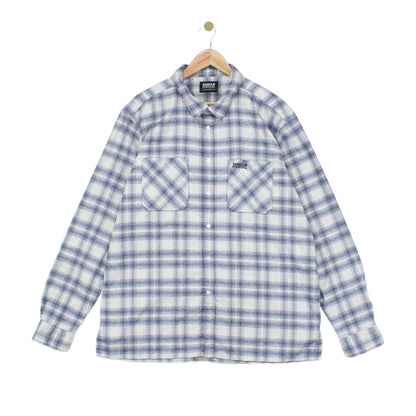 Mens Plaid Shirt Flannel Button Up